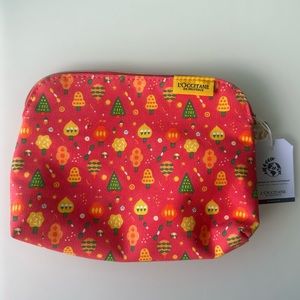 LOCCITANE en Provence christmas Makeup travel bag